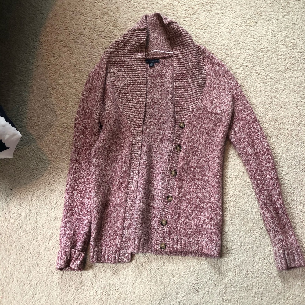 Tommy Hilfiger pink cardigan